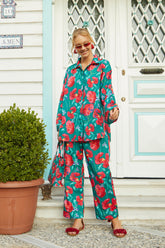 Rosa indica ( Top & trouser )